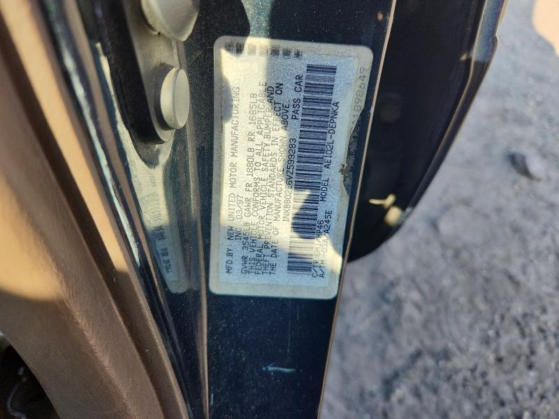 Aukcja sprzedaży 1997 Toyota Corolla, vin: 1NXBB02E6VZ599283, numer aukcji: 61054256