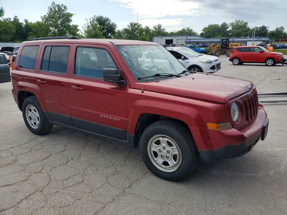 2015 Jeep Patriot მანქანა იყიდება აუქციონზე, vin: 1C4NJPBA8FD409611, აუქციონის ნომერი: 62466796