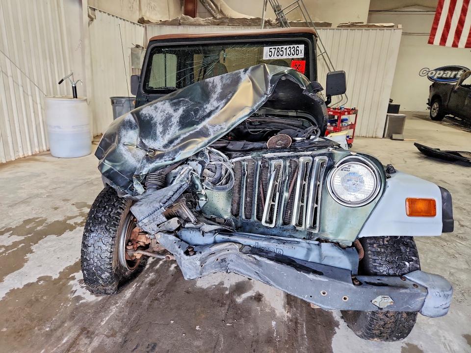 1997 Jeep Wrangler / Tj მანქანა იყიდება აუქციონზე, vin: 1J4FY29P6VP443180, აუქციონის ნომერი: 57851336