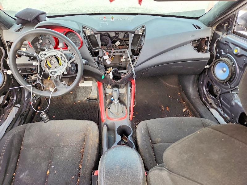 2013 Hyundai Veloster მანქანა იყიდება აუქციონზე, vin: KMHTC6AD9DU166990, აუქციონის ნომერი: 62346946