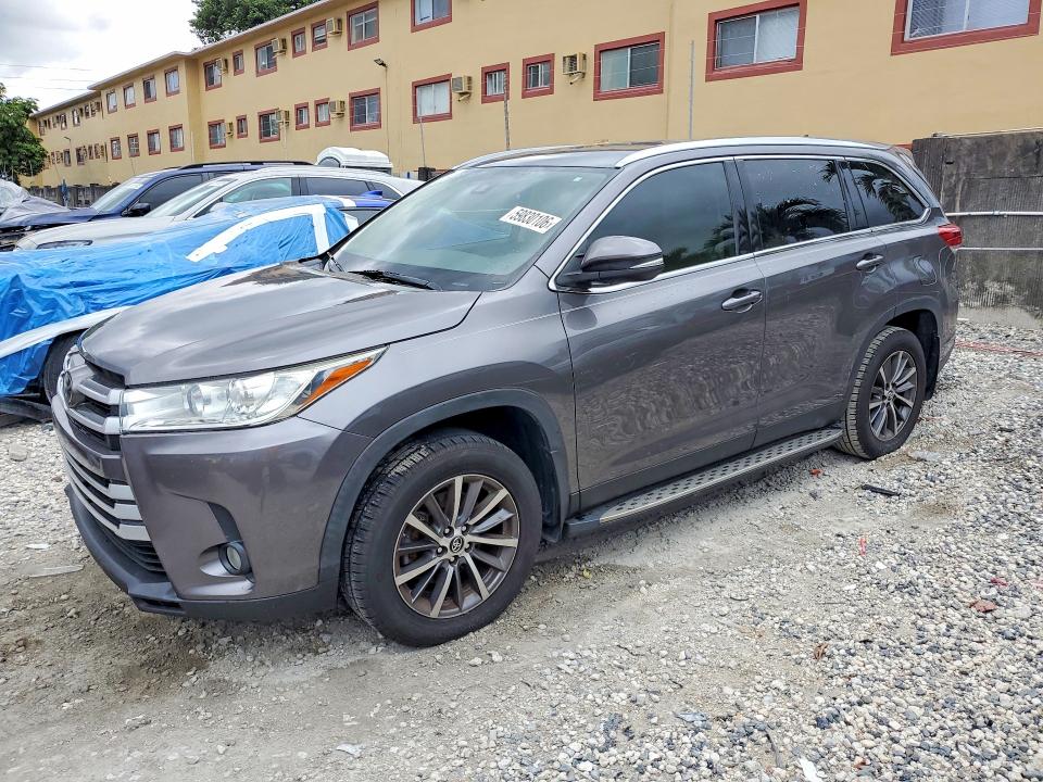 Aukcja sprzedaży 2019 Toyota Highlander, vin: 5TDJZRFH5KS617129, numer aukcji: 59830106