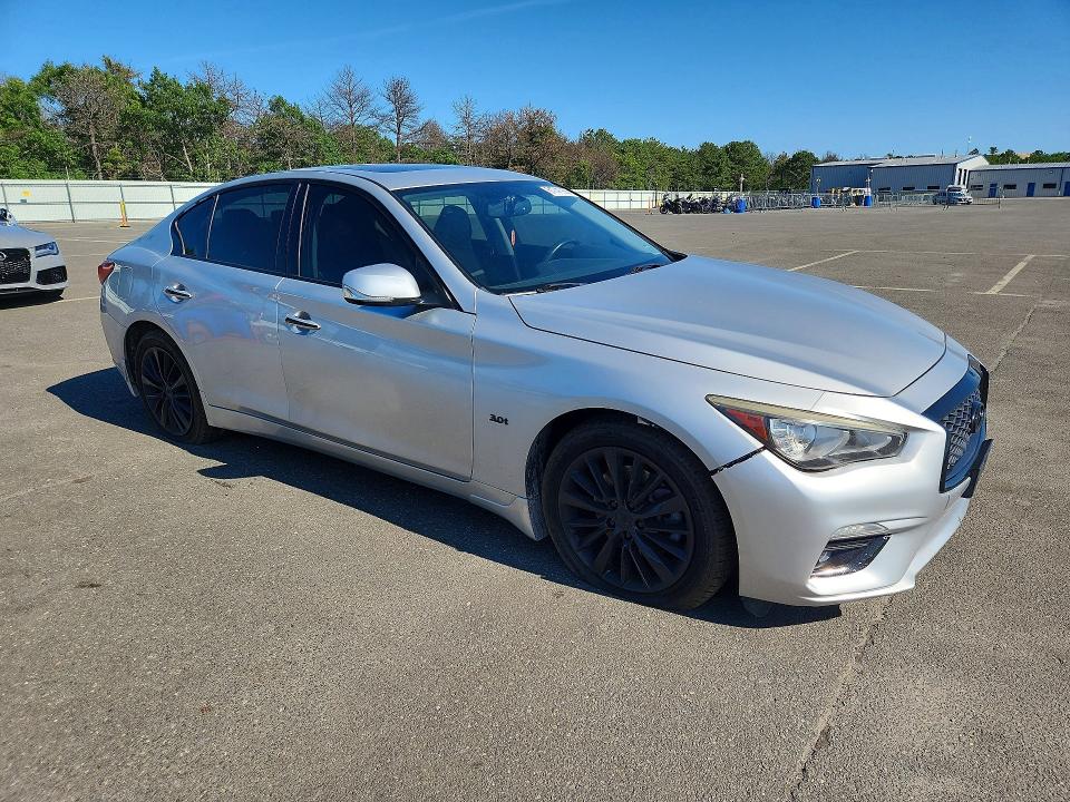 2018 Infiniti Q50 მანქანა იყიდება აუქციონზე, vin: JN1EV7AR7JM611699, აუქციონის ნომერი: 61741956
