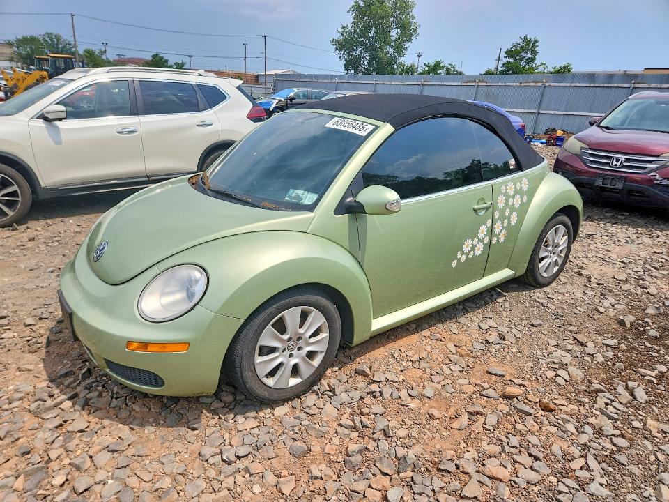 2009 Volkswagen New Beetle მანქანა იყიდება აუქციონზე, vin: 3VWRF31Y39M406390, აუქციონის ნომერი: 63056486