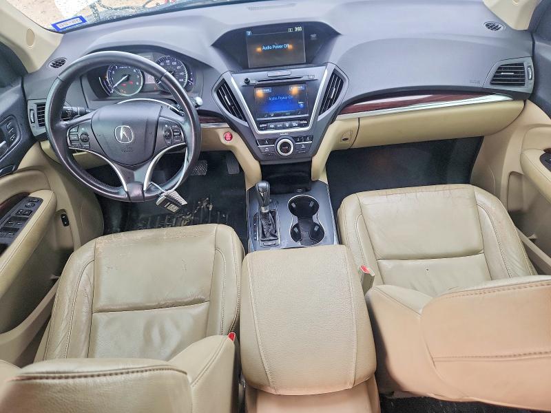 2014 Acura Mdx მანქანა იყიდება აუქციონზე, vin: 5FRYD4H24EB036379, აუქციონის ნომერი: 61186306