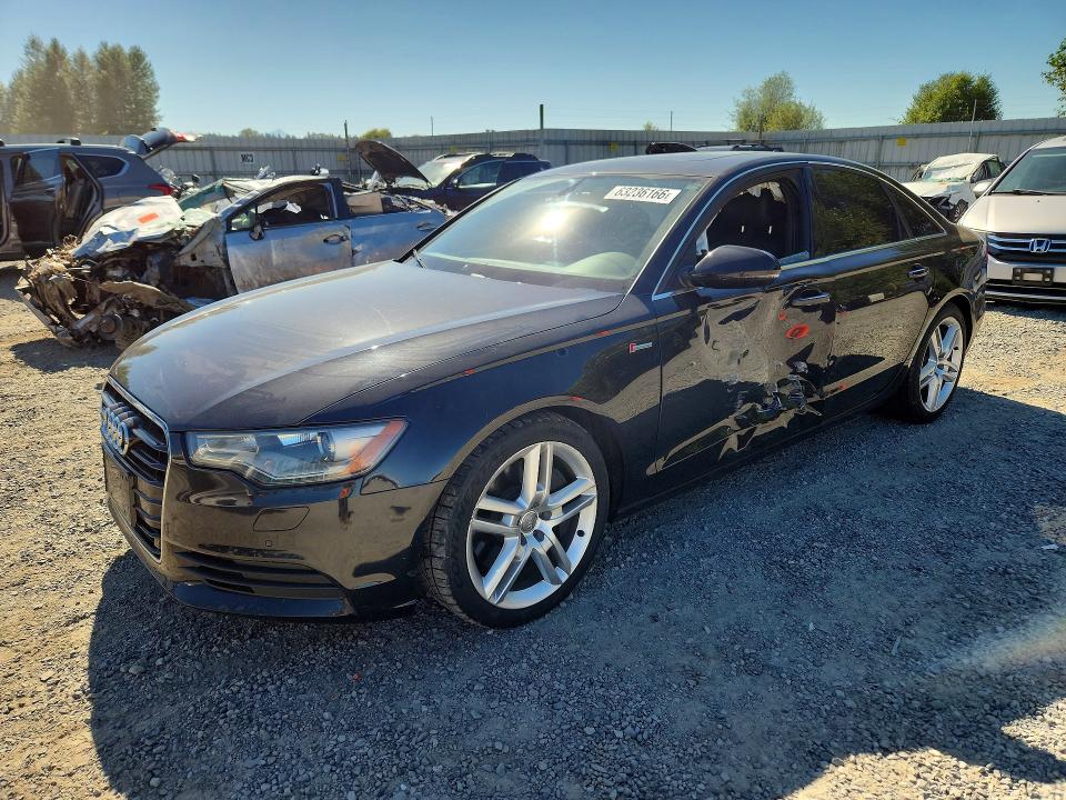 2014 Audi A6 მანქანა იყიდება აუქციონზე, vin: WAUFGAFCXEN079097, აუქციონის ნომერი: 63236166