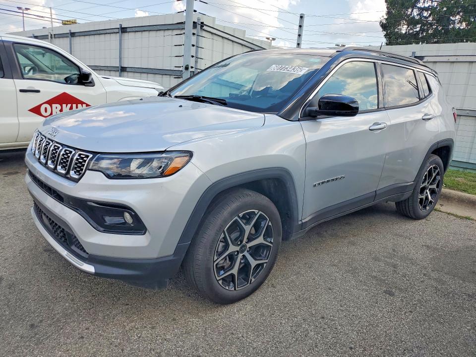 60773436 :رقم المزاد ، 3C4NJDCN5ST600326 vin ، 2025 Jeep Compass مزاد بيع