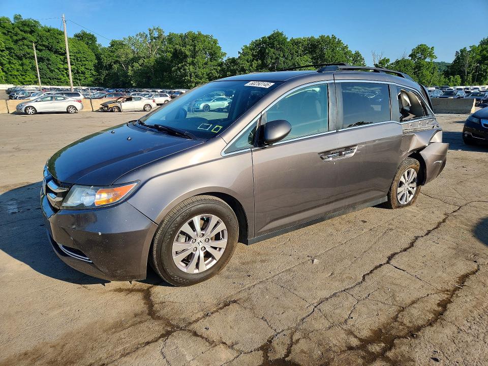60250146 :رقم المزاد ، 5FNRL5H31HB001763 vin ، 2017 Honda Odyssey مزاد بيع