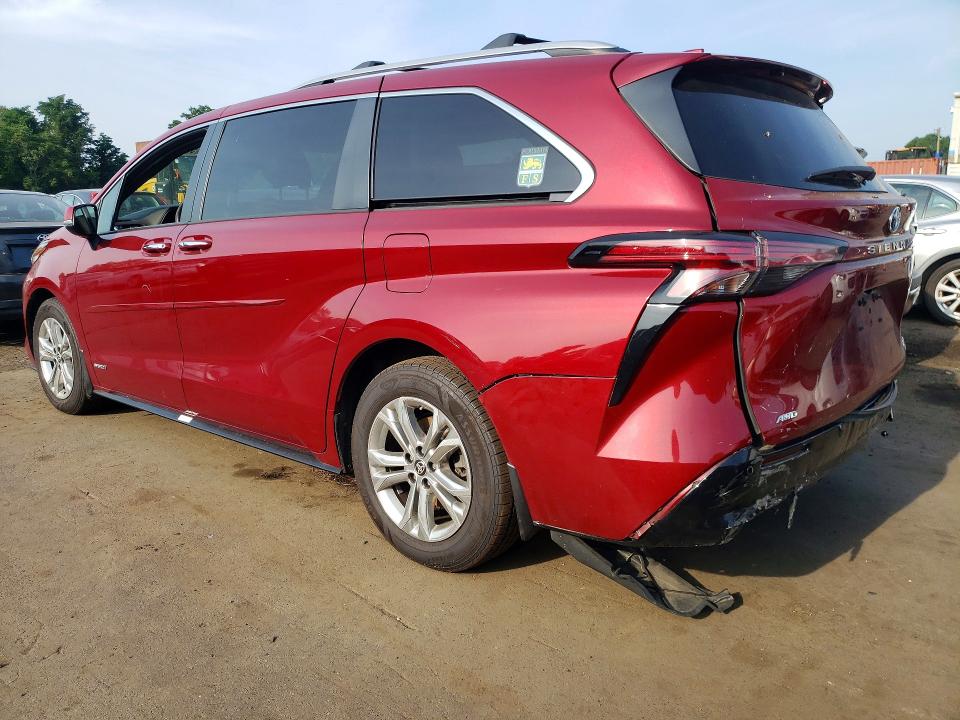 Aukcja sprzedaży 2021 Toyota Sienna, vin: 5TDESKFC0MS011872, numer aukcji: 59733216