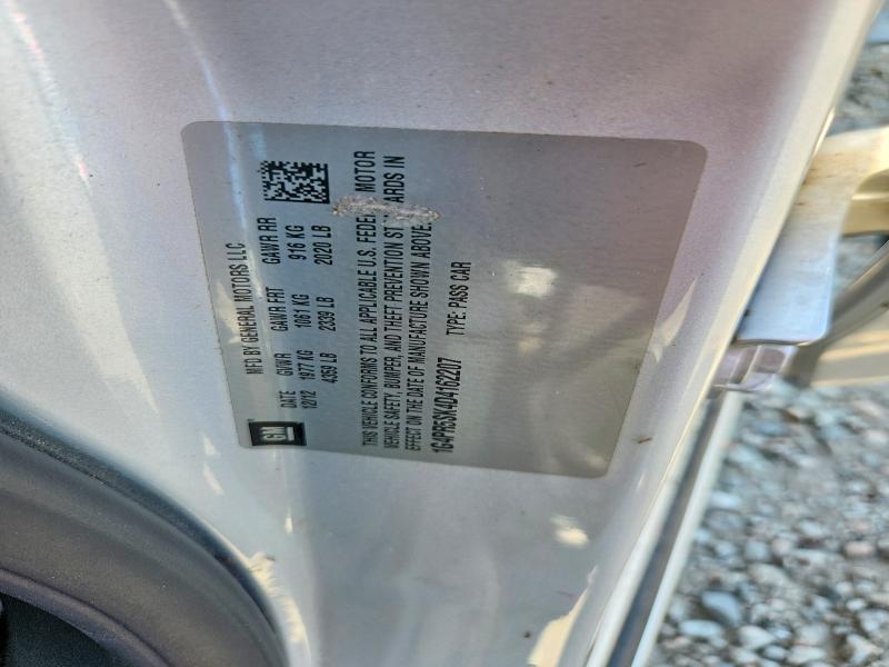 Aukcja sprzedaży 2013 Buick Verano, vin: 1G4PR5SK4D4162207, numer aukcji: 61129746