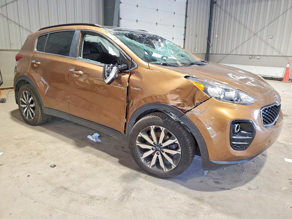 2019 Kia Sportage მანქანა იყიდება აუქციონზე, vin: KNDPNCAC1K7535116, აუქციონის ნომერი: 60252896