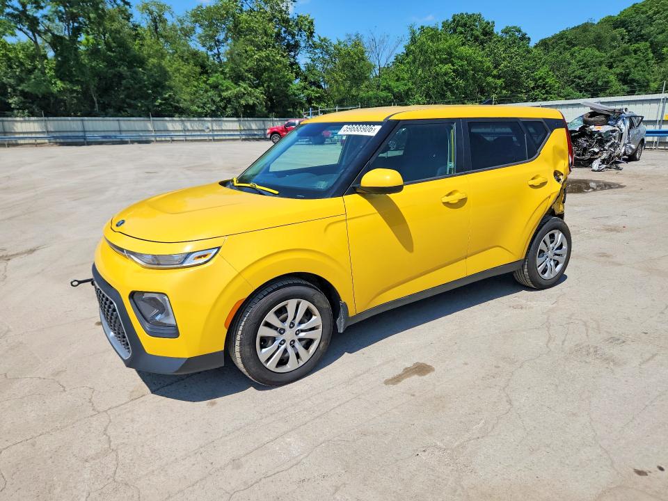2020 Kia Soul მანქანა იყიდება აუქციონზე, vin: KNDJ23AU7L7047376, აუქციონის ნომერი: 59688906