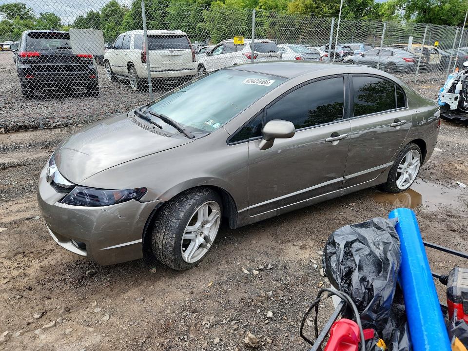 2007 Honda Civic მანქანა იყიდება აუქციონზე, vin: 1HGFA15577L100740, აუქციონის ნომერი: 62425666