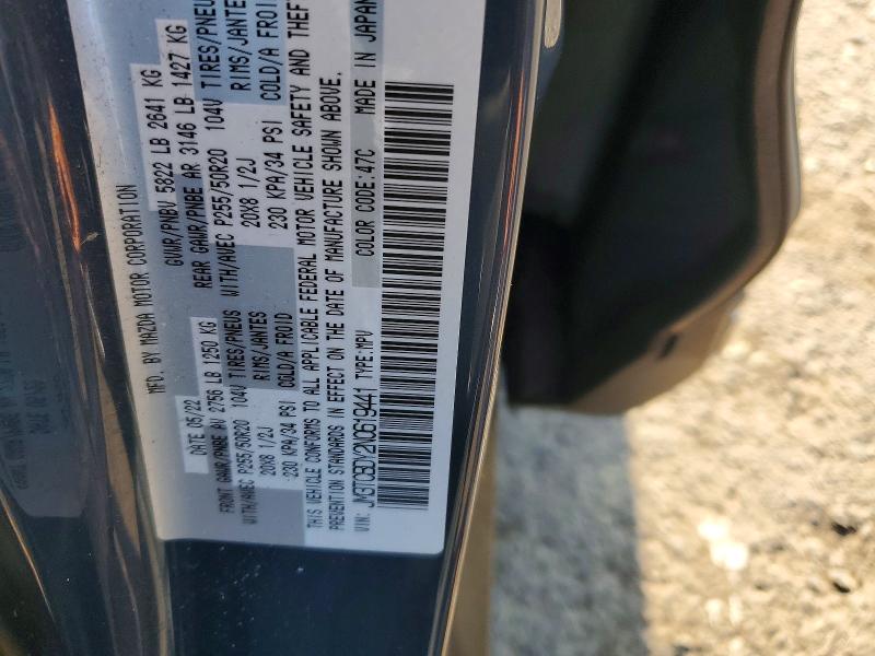 Aukcja sprzedaży 2022 Mazda Cx-9, vin: JM3TCBDY2N0619441, numer aukcji: 60955266