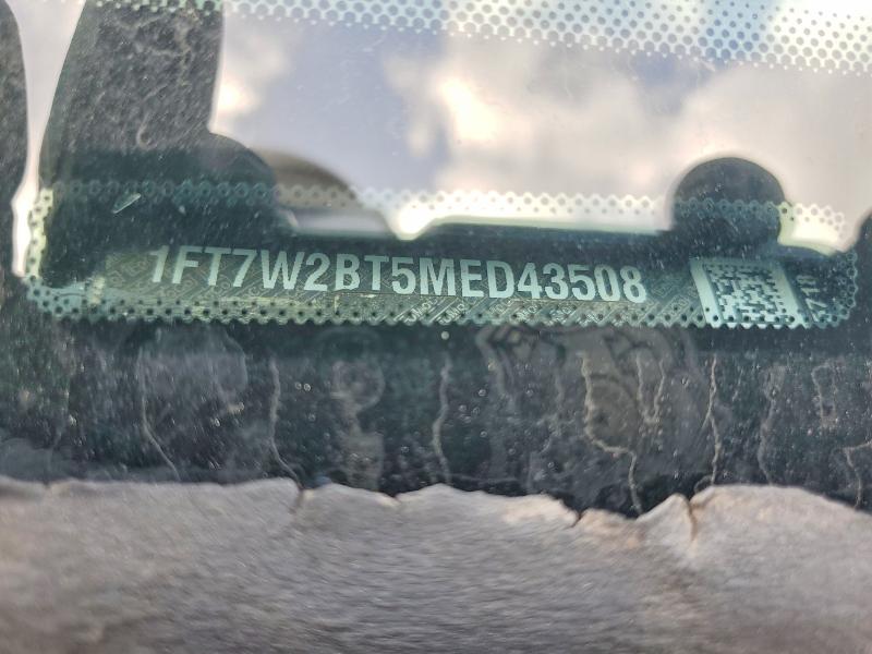 2021 Ford F250 მანქანა იყიდება აუქციონზე, vin: 1FT7W2BT5MED43508, აუქციონის ნომერი: 61728756