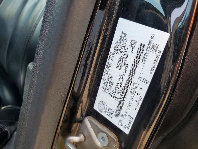 Продажа на аукционе авто 2015 Lincoln Mkc, vin: 5LMCJ2A99FUJ38259, номер лота: 59241036