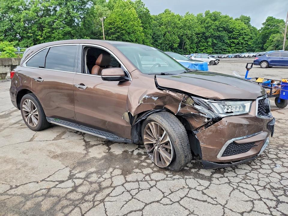2019 Acura Mdx მანქანა იყიდება აუქციონზე, vin: 5J8YD4H51KL015835, აუქციონის ნომერი: 61245036