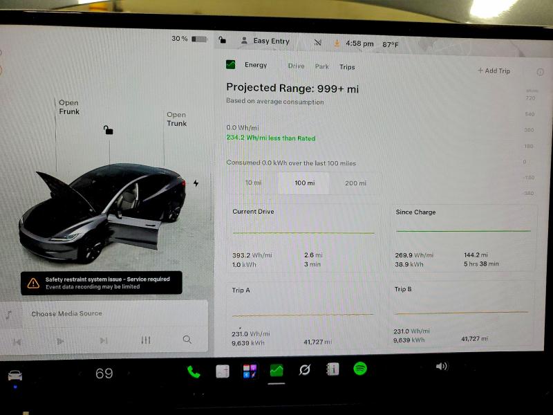 Aukcja sprzedaży 2024 Tesla Model 3, vin: 5YJ3E1EB1RF740881, numer aukcji: 61339716