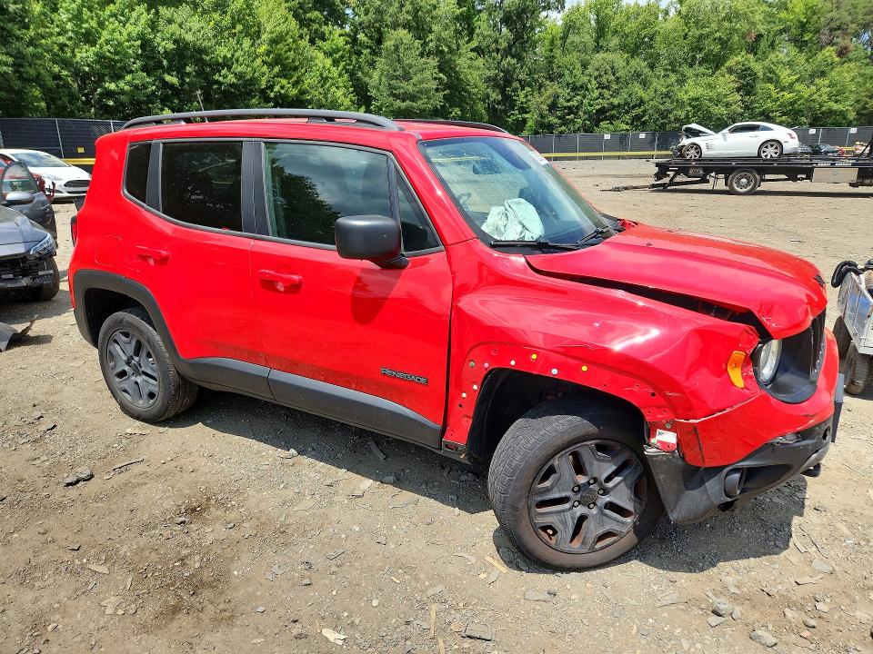 2020 Jeep Renegade მანქანა იყიდება აუქციონზე, vin: ZACNJBABXLPL30674, აუქციონის ნომერი: 62807576