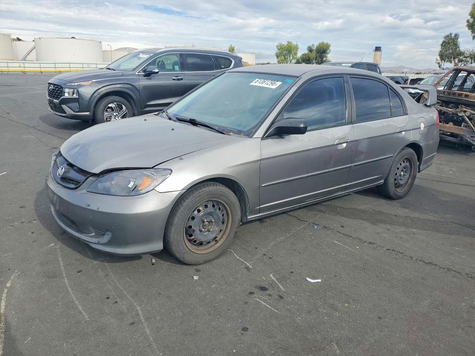 Aukcja sprzedaży 2005 Honda Civic, vin: 2HGES15535H614653, numer aukcji: 61361296