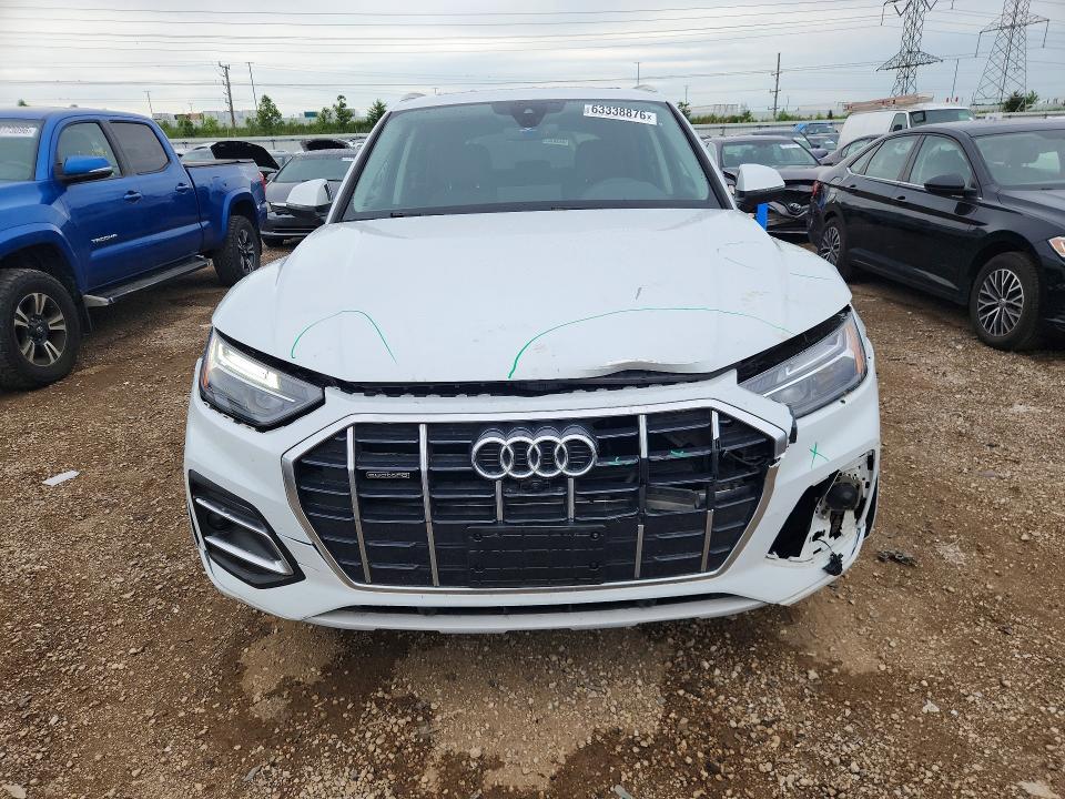 Продаж на аукціоні авто 2021 Audi Q5, vin: WA1BAAFY7M2073606, номер лоту: 63338876