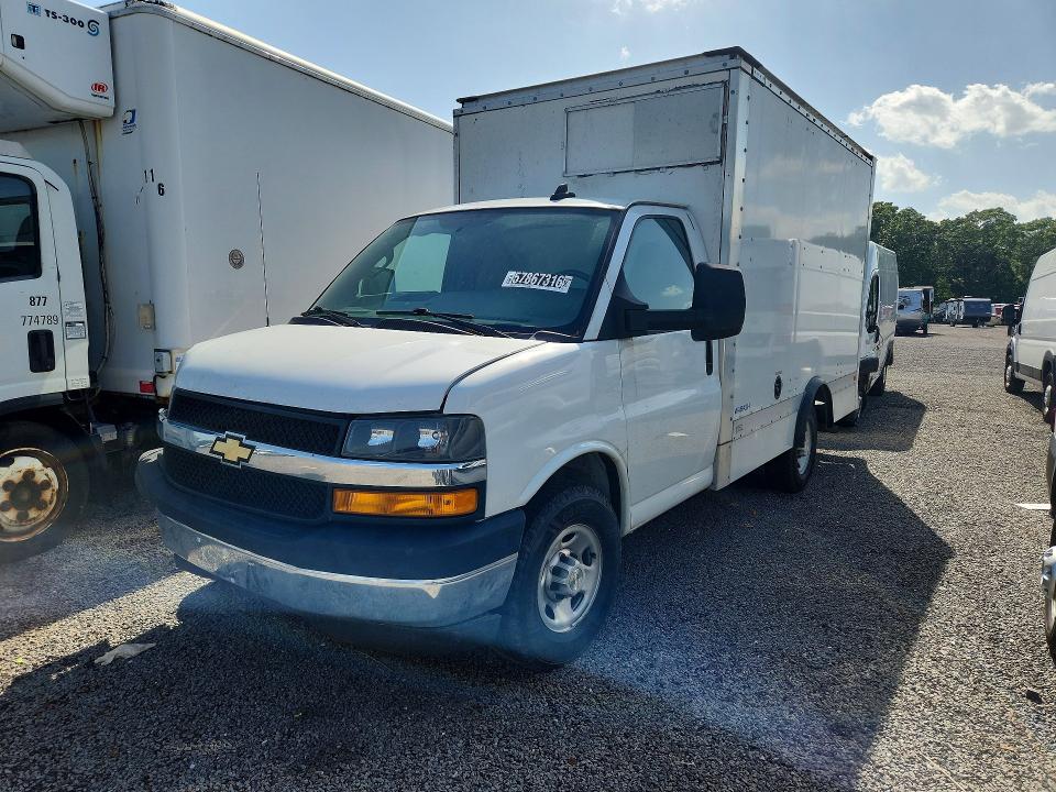 2023 Chevrolet Express G3500 მანქანა იყიდება აუქციონზე, vin: 1GB0GRFP0P1142961, აუქციონის ნომერი: 57867316
