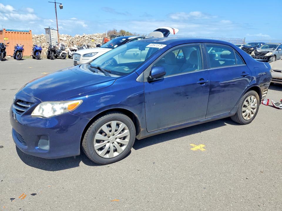 60641876 :رقم المزاد ، 2T1BU4EE5DC973654 vin ، 2013 Toyota Corolla مزاد بيع