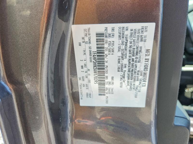 Aukcja sprzedaży 2010 Ford Focus, vin: 1FAHP3HN2AW170395, numer aukcji: 60582946