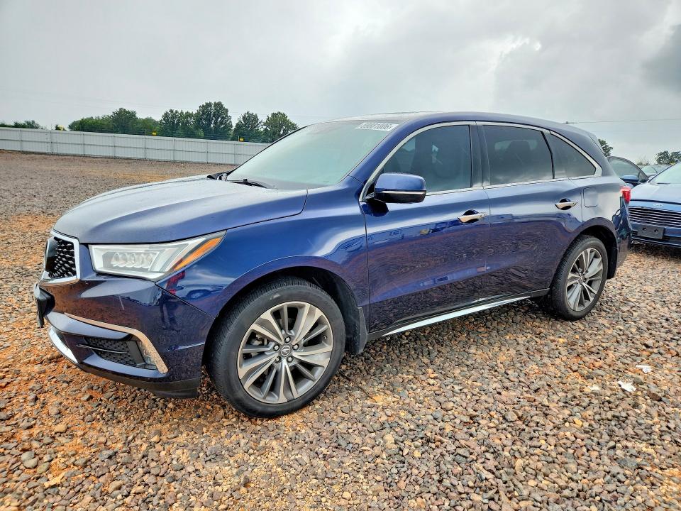 59881006 :رقم المزاد ، 5FRYD4H54HB024229 vin ، 2017 Acura Mdx مزاد بيع