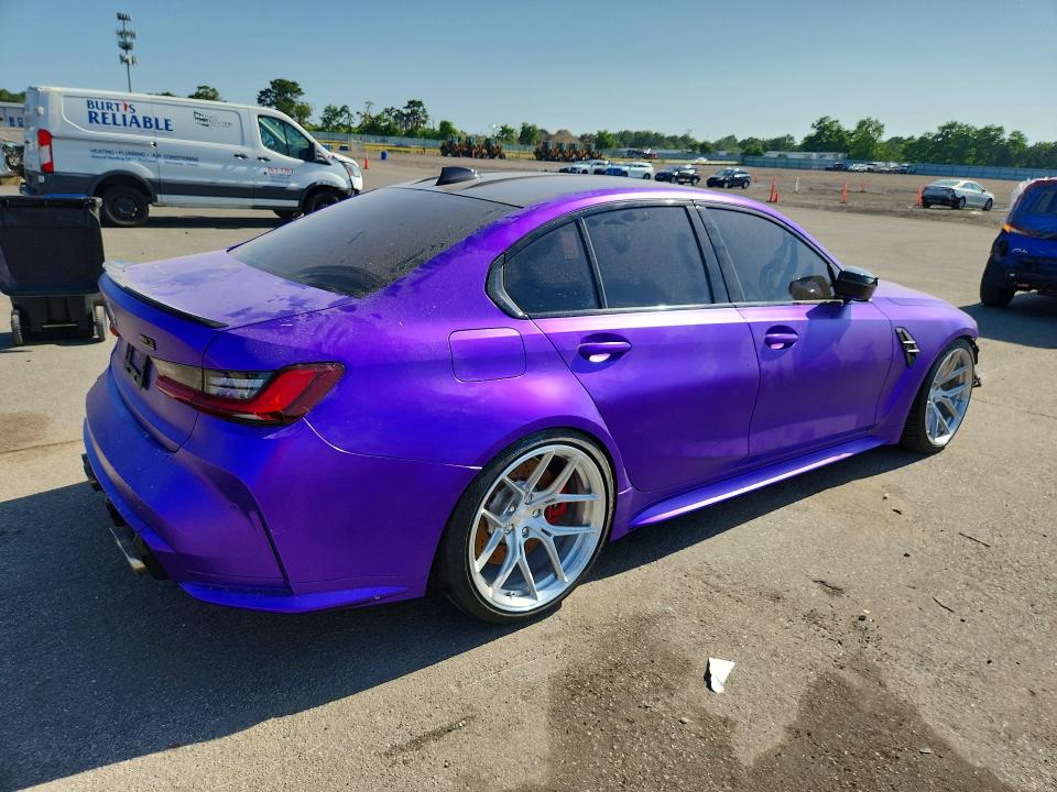 2021 Bmw M3 მანქანა იყიდება აუქციონზე, vin: WBS33AY08MFL43116, აუქციონის ნომერი: 58294196