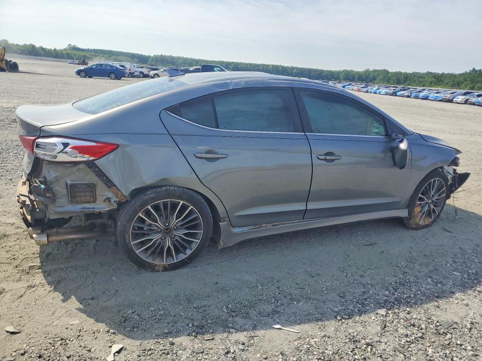 Продаж на аукціоні авто 2018 Hyundai Elantra, vin: KMHD04LB0JU522767, номер лоту: 60555306