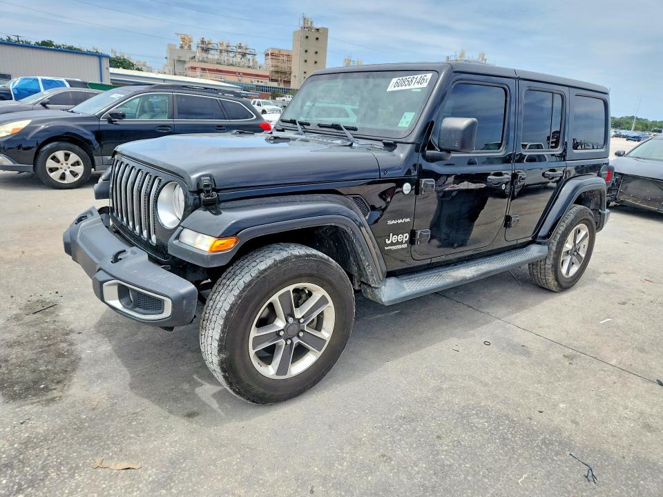2018 Jeep Wrangler Unlimited მანქანა იყიდება აუქციონზე, vin: 1C4HJXEG5JW168813, აუქციონის ნომერი: 60858146