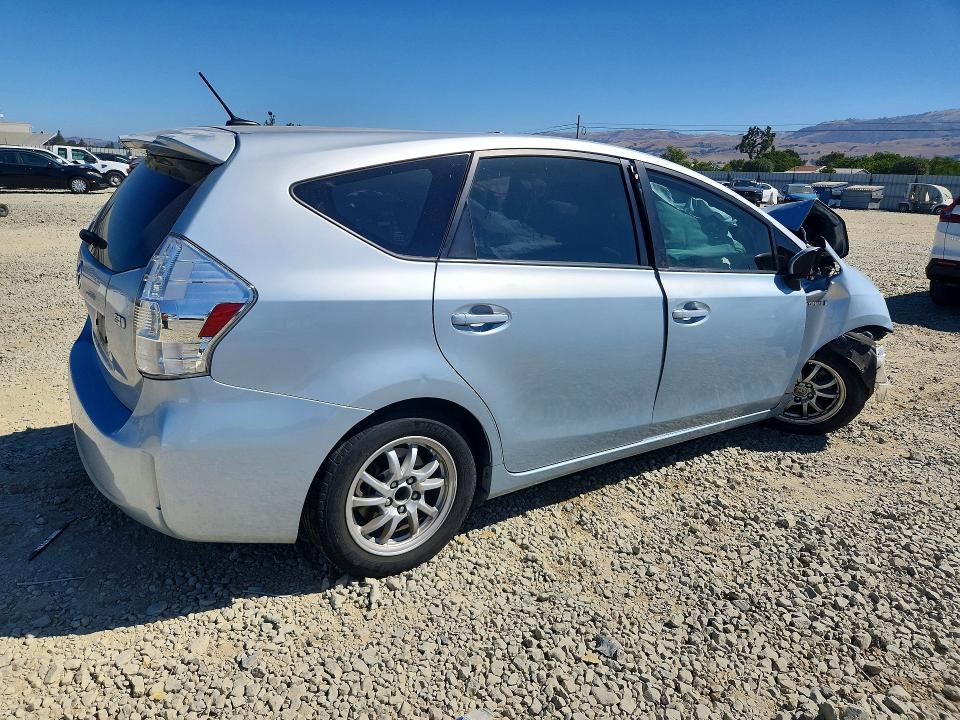 60413036 :رقم المزاد ، JTDZN3EU5C3129599 vin ، 2012 Toyota Prius V مزاد بيع