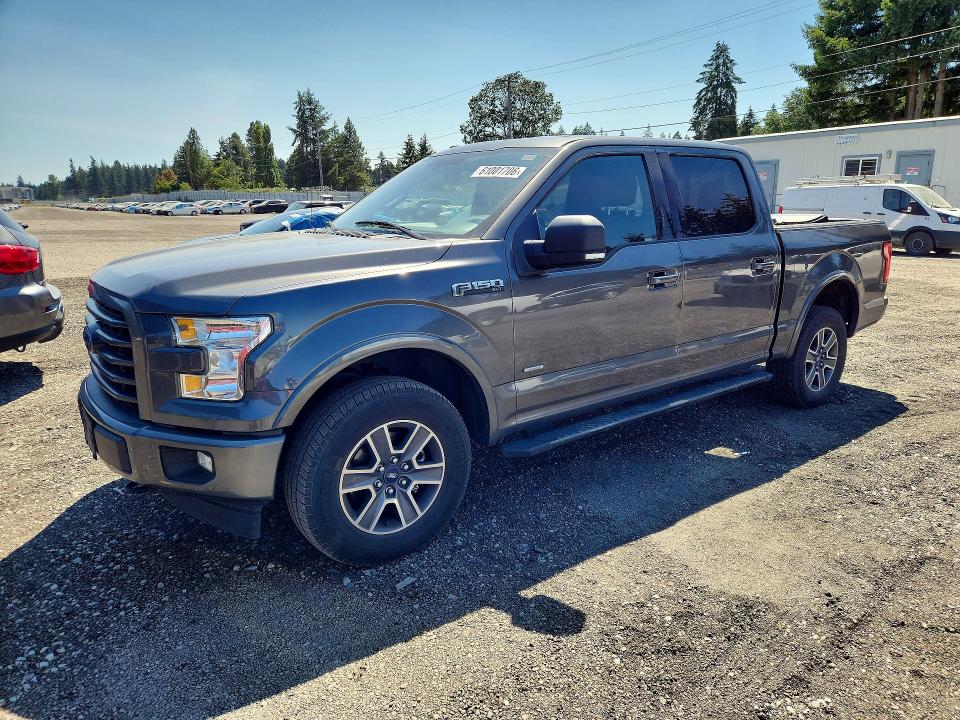 2017 Ford F150 მანქანა იყიდება აუქციონზე, vin: 1FTEW1EG8HFA47317, აუქციონის ნომერი: 61001706