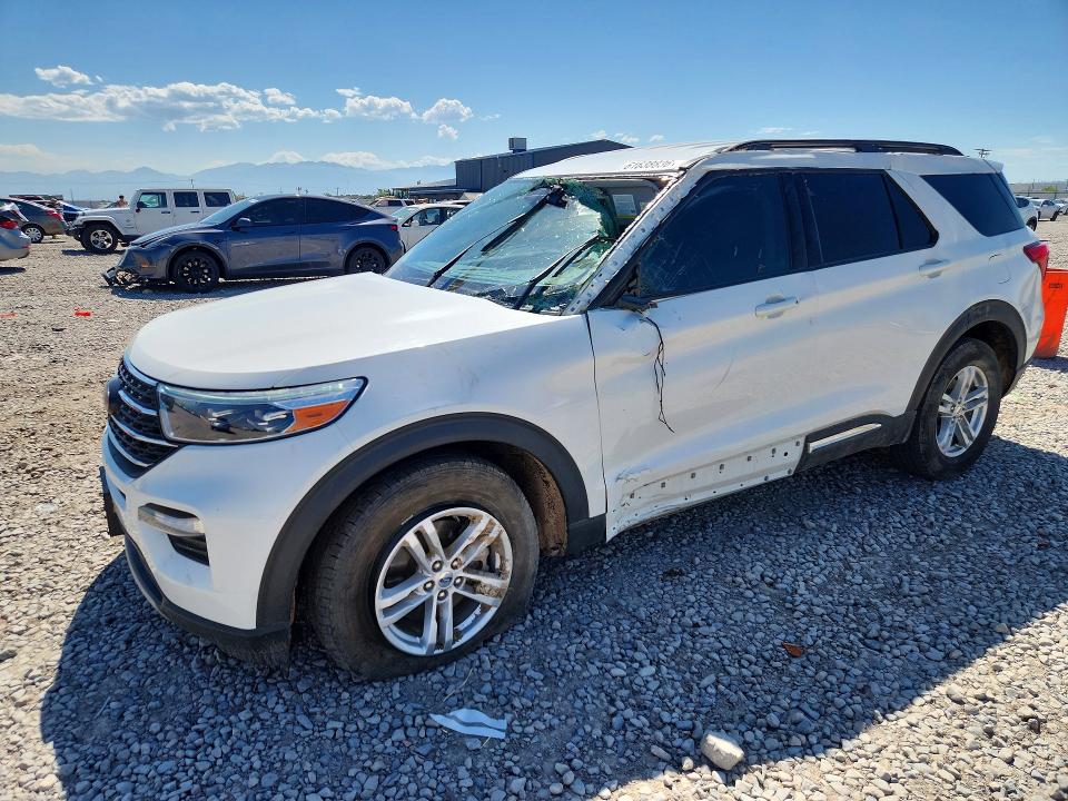 61638836 :رقم المزاد ، 1FMSK8DH9MGA95345 vin ، 2021 Ford Explorer مزاد بيع