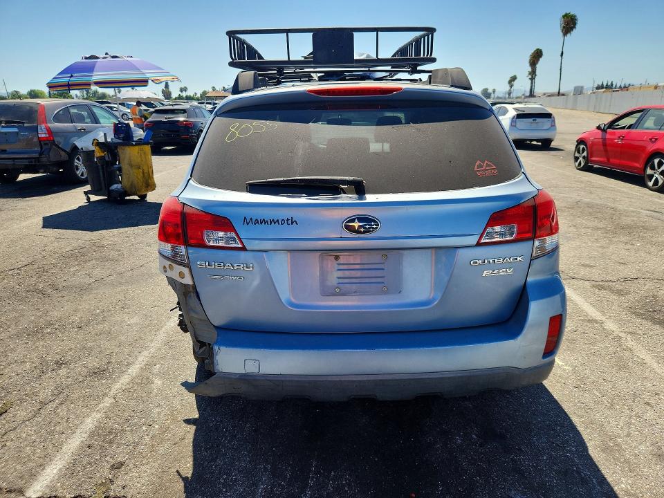 2011 Subaru Outback მანქანა იყიდება აუქციონზე, vin: 4S4BRBCC9B3436522, აუქციონის ნომერი: 63513736