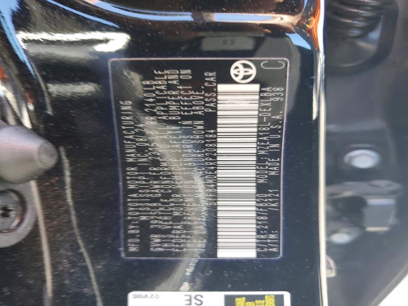 Продаж на аукціоні авто 2024 Toyota Corolla, vin: 5YFB4MDE4RP208184, номер лоту: 60795866