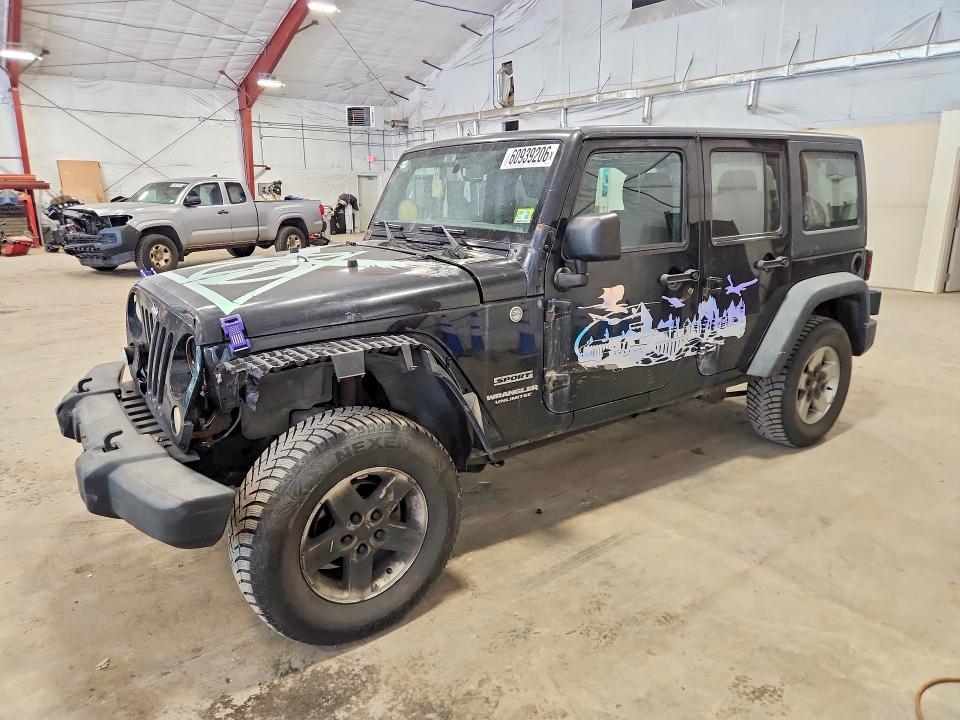 Продажа на аукционе авто 2011 Jeep Wrangler Unlimited, vin: 1J4BA3H13BL575497, номер лота: 60939206