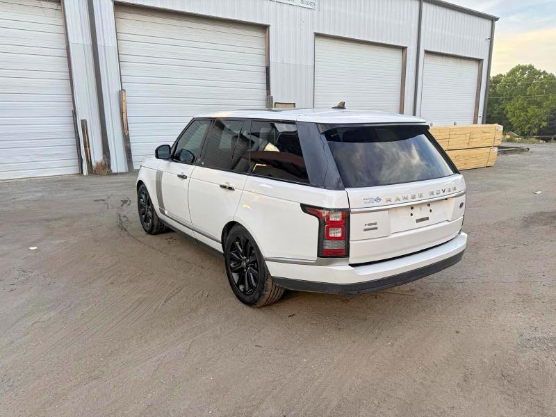 2016 Land Rover Range Rover მანქანა იყიდება აუქციონზე, vin: SALGS2VF9GA245118, აუქციონის ნომერი: 61622116