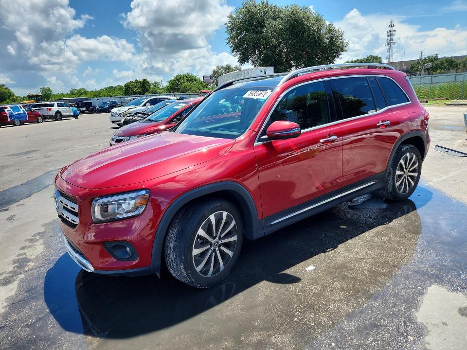 Продажа на аукционе авто 2020 Mercedes-benz Glb, vin: W1N4M4GB1LW059623, номер лота: 59356626