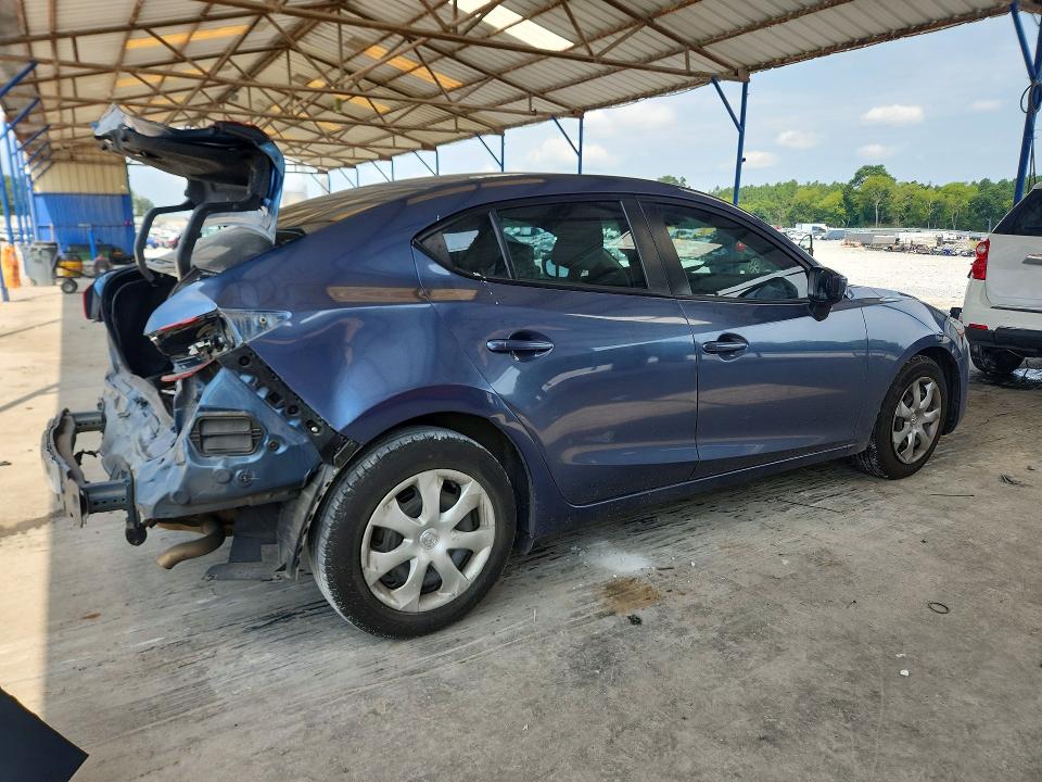 2017 Mazda 3 მანქანა იყიდება აუქციონზე, vin: JM1BN1U79H1100952, აუქციონის ნომერი: 62496376