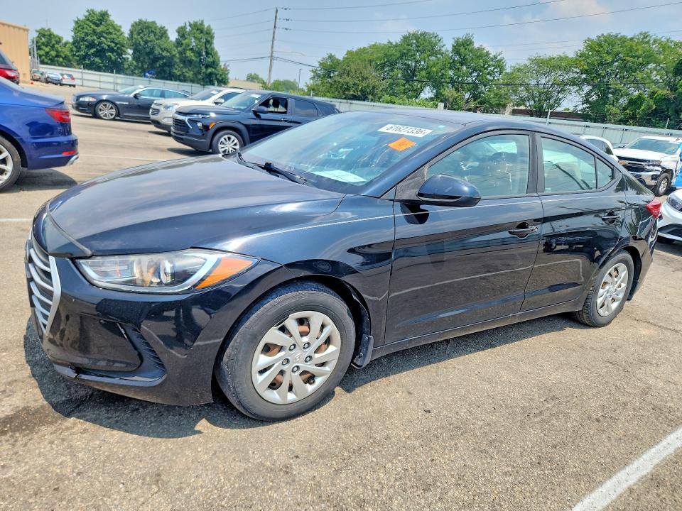 Продажа на аукционе авто 2017 Hyundai Elantra, vin: KMHD74LF6HU433021, номер лота: 61627336