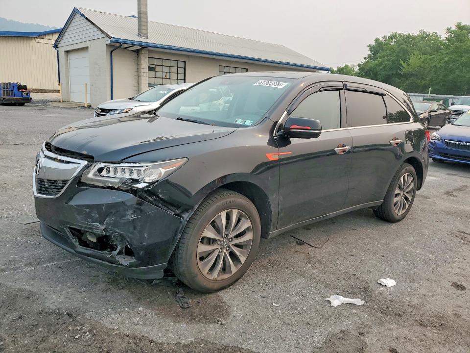 Продаж на аукціоні авто 2016 Acura Mdx, vin: 5FRYD4H48GB027754, номер лоту: 61395396