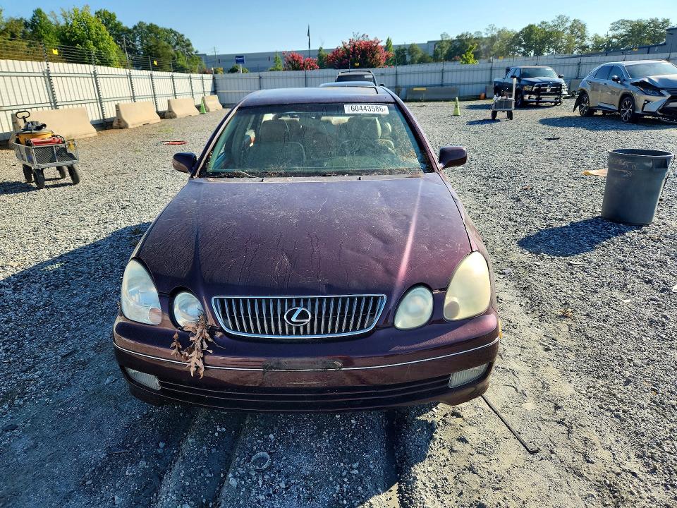 60443586 :رقم المزاد ، JT8BL69S210002257 vin ، 2001 Lexus Gs مزاد بيع