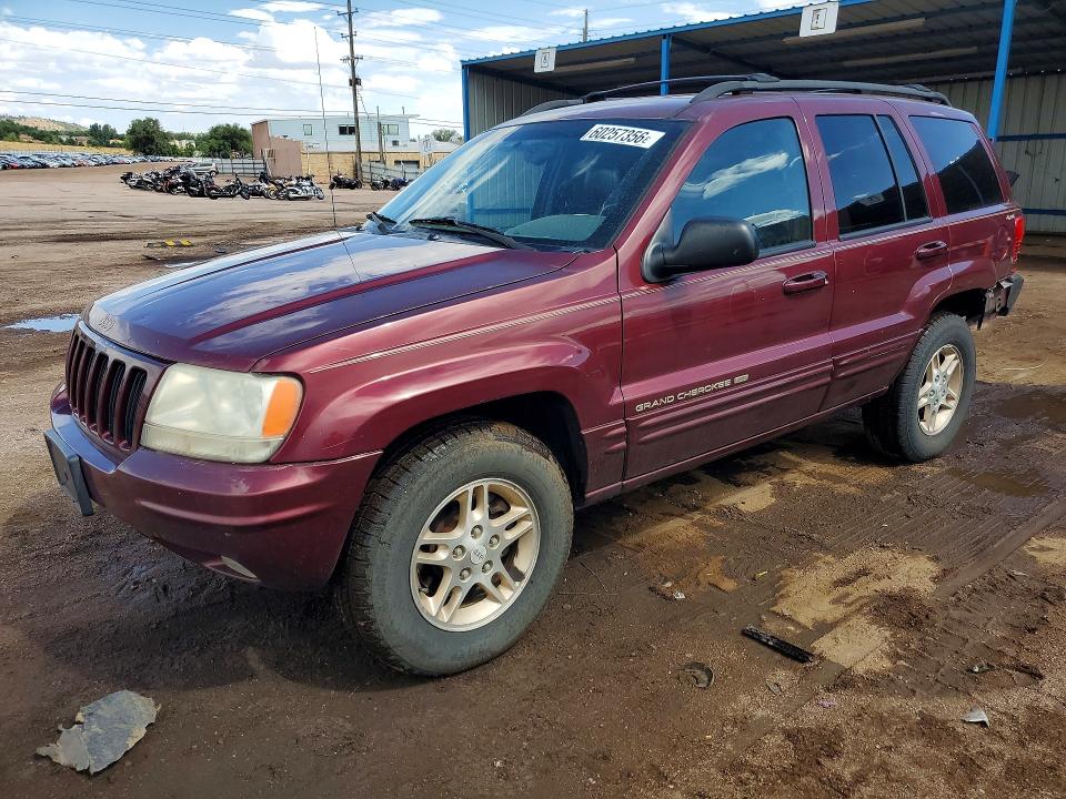 1999 Jeep Grand Cherokee მანქანა იყიდება აუქციონზე, vin: 1J4GW68N0XC597654, აუქციონის ნომერი: 60257356