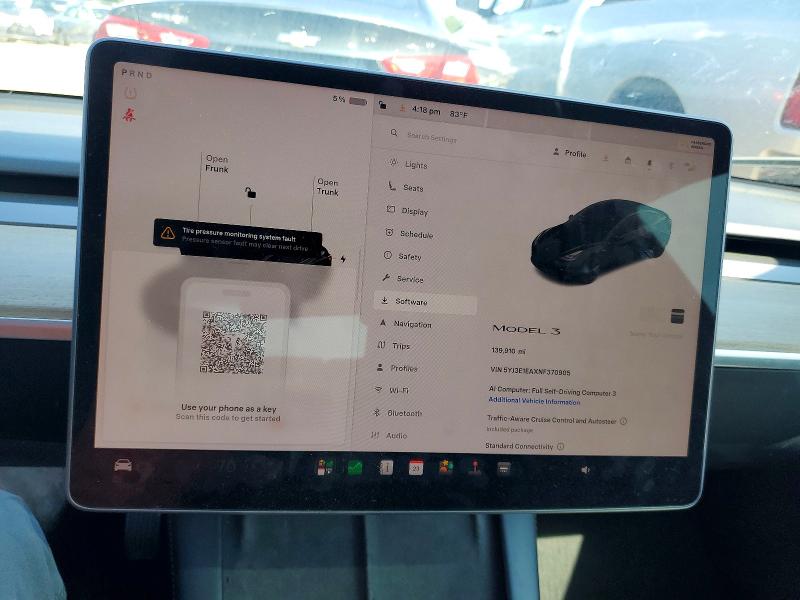 Aukcja sprzedaży 2022 Tesla Model 3, vin: 5YJ3E1EAXNF370905, numer aukcji: 60142006