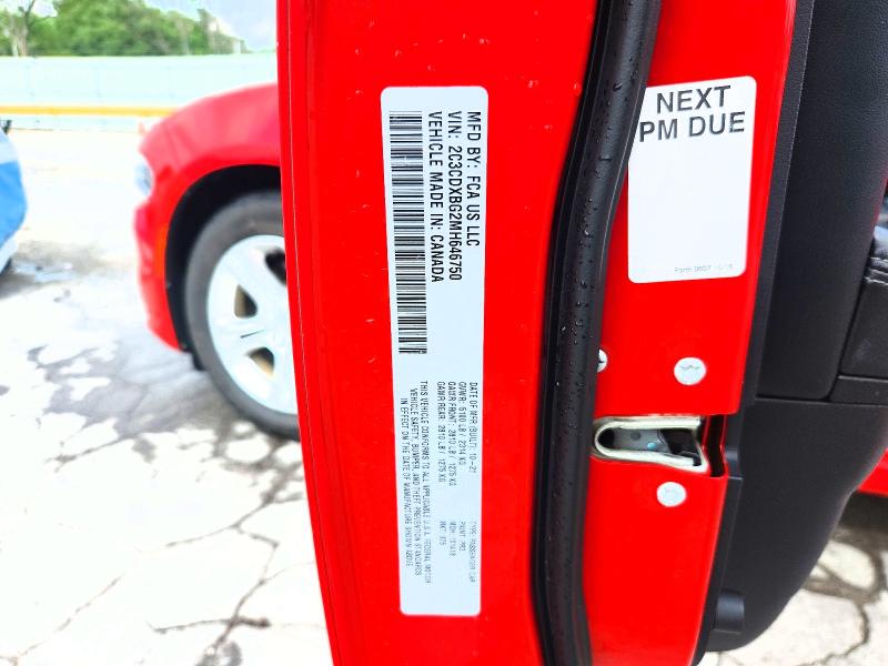 Продажа на аукционе авто 2021 Dodge Charger, vin: 2C3CDXBG2MH646750, номер лота: 62277066