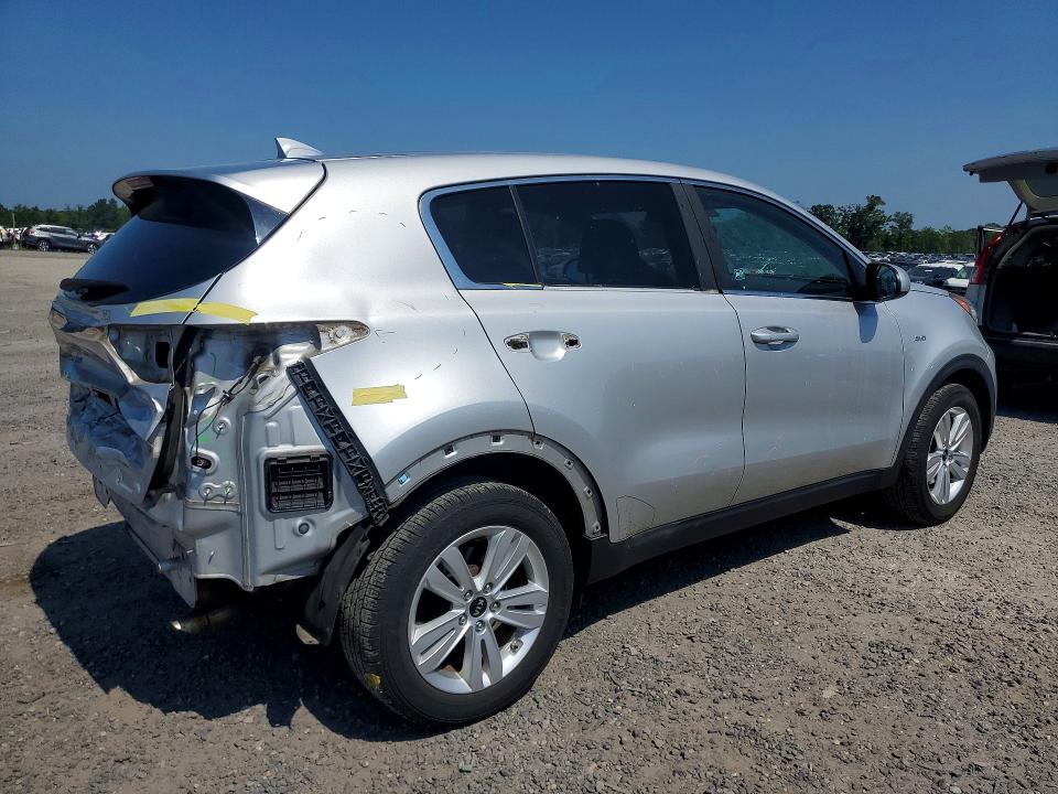 Продажа на аукционе авто 2018 Kia Sportage, vin: KNDPMCAC9J7307284, номер лота: 59161286