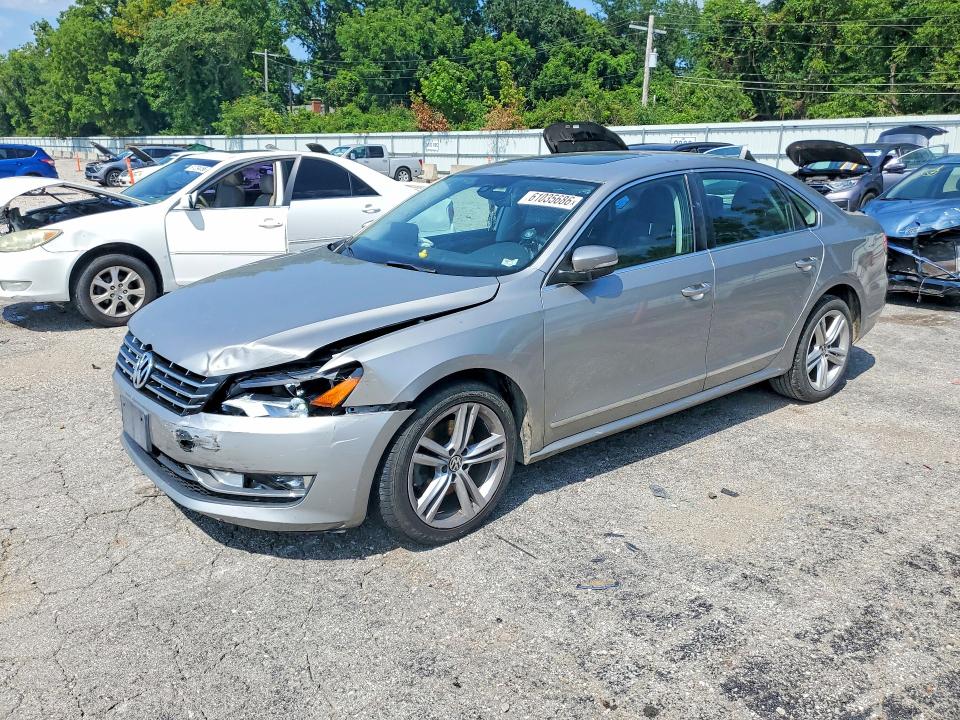 2014 Volkswagen Passat მანქანა იყიდება აუქციონზე, vin: 1VWBN7A39EC004157, აუქციონის ნომერი: 61035686
