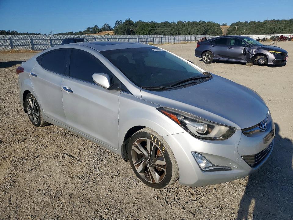 60628116 :رقم المزاد ، KMHDH4AE2EU107512 vin ، 2014 Hyundai Elantra مزاد بيع