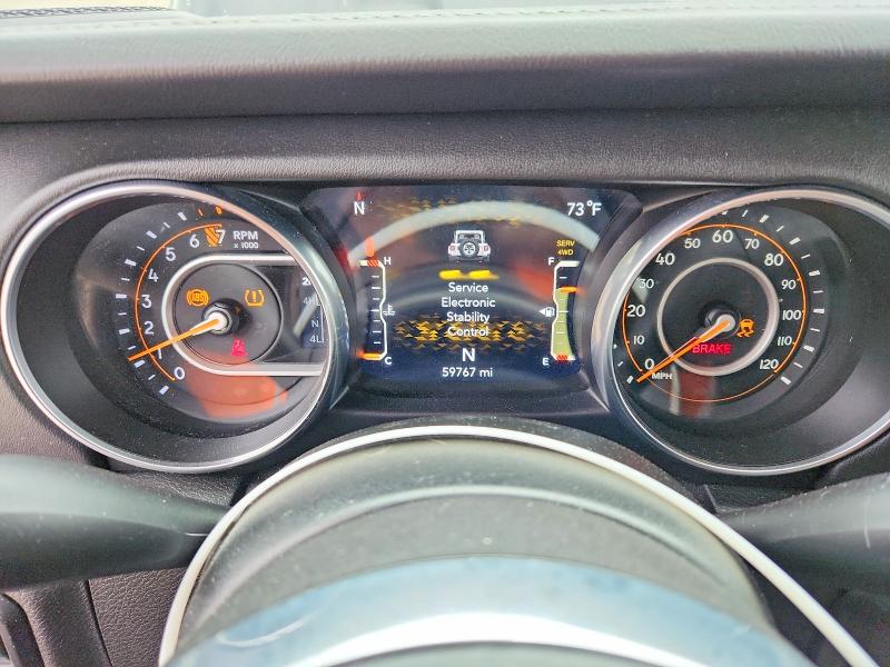 2020 Jeep Wrangler Unlimited მანქანა იყიდება აუქციონზე, vin: 1C4HJXEG0LW267848, აუქციონის ნომერი: 62620146